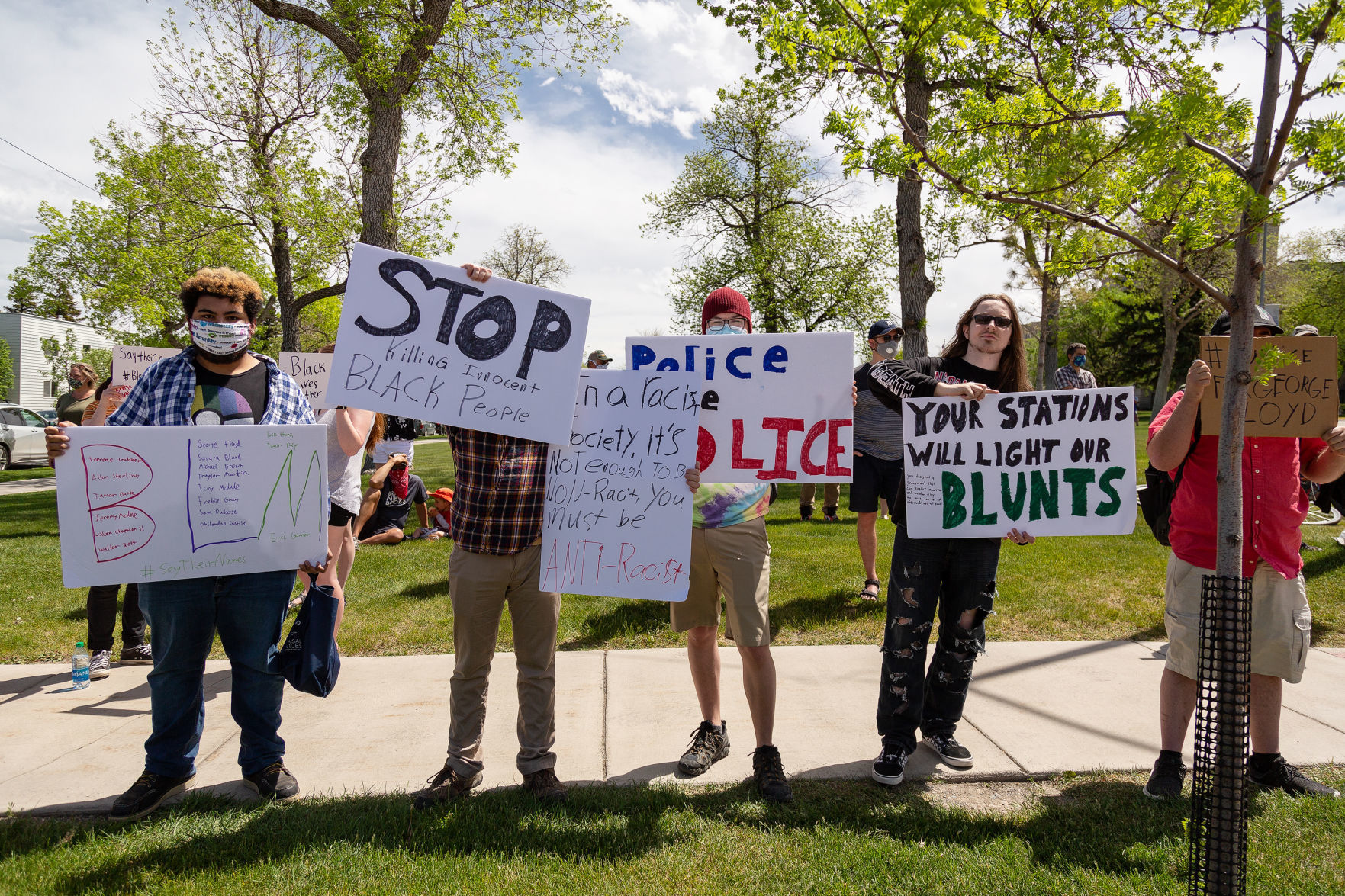 George Floyd protest